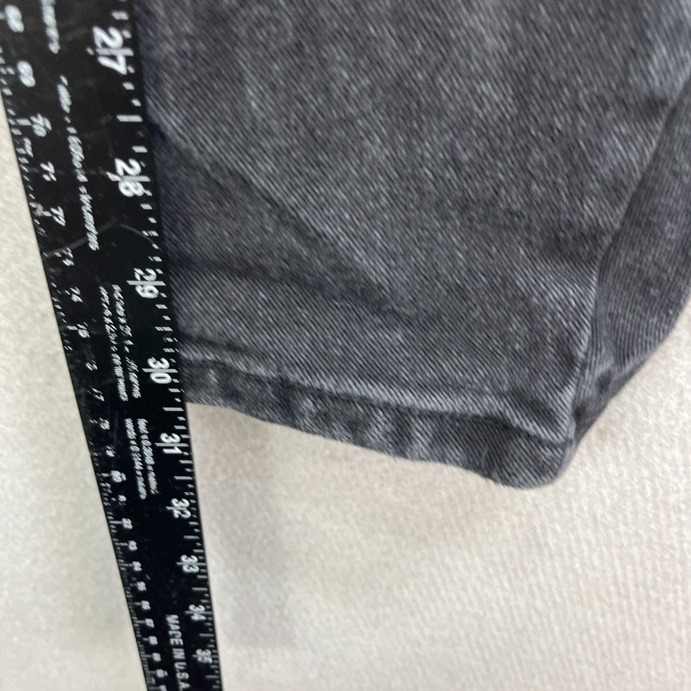 Rue21 Skinny Arc Supreme Flex Jeans Mens 30x30.5* Black Distressed Denim Pants - Picture 9 of 13